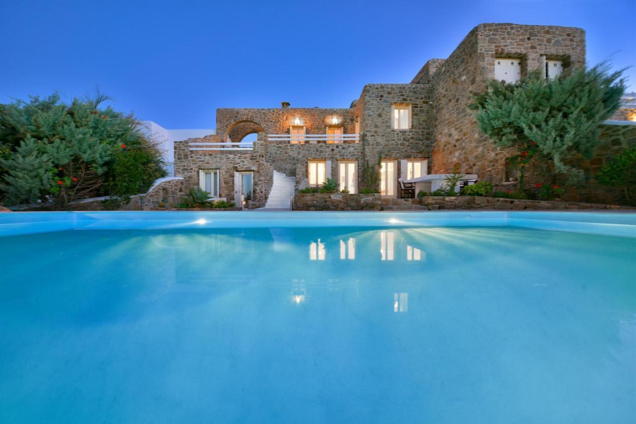 Mykonos Dream Villas Ftelia  Ngoại thất bức ảnh