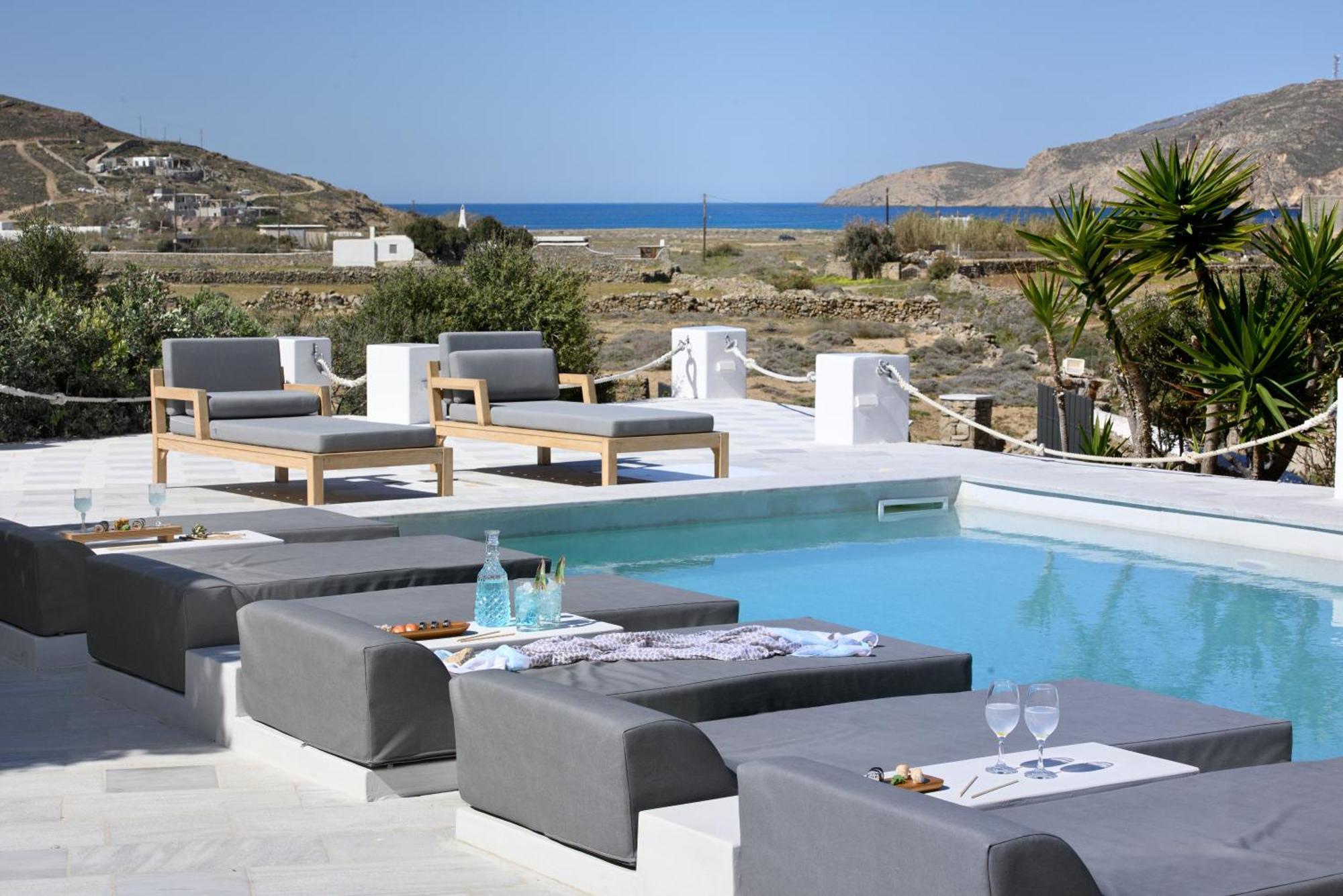 Mykonos Dream Villas Ftelia  Ngoại thất bức ảnh