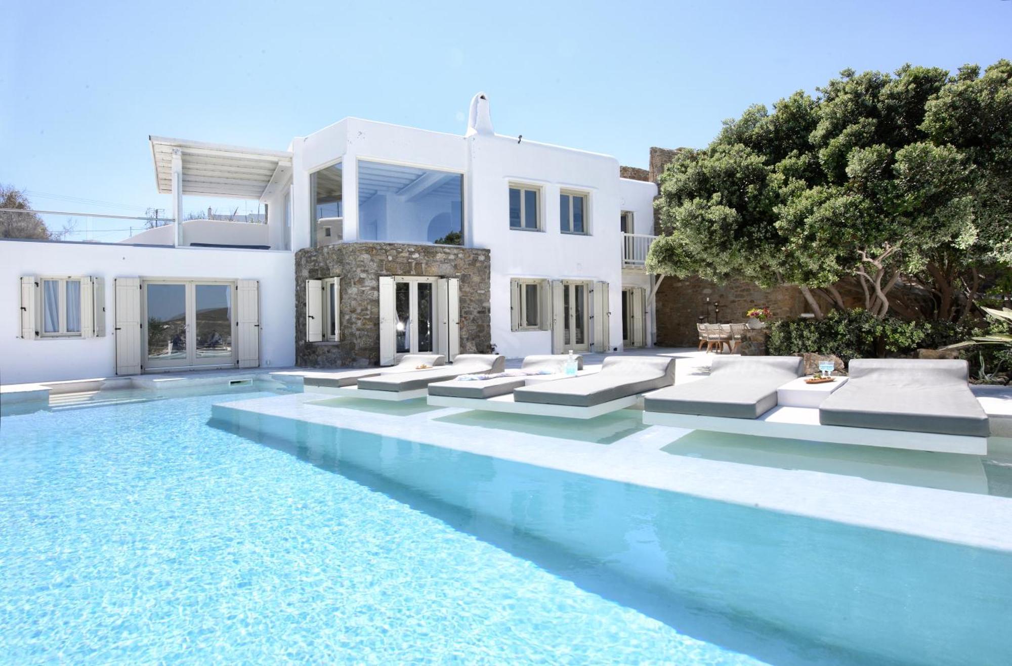 Mykonos Dream Villas Ftelia  Ngoại thất bức ảnh